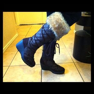 Soda Knee High, Winter Boots