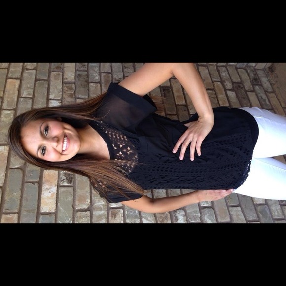 Cute black shirt! :)