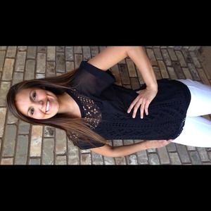 Cute black shirt! :)