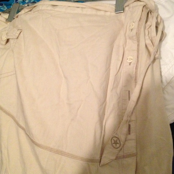 One Star Converse Knee Length Wrap Skirt - Picture 3 of 4