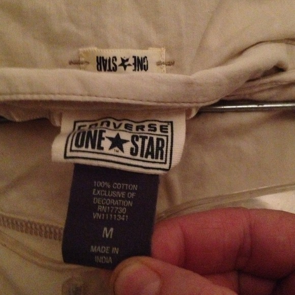 One Star Converse Knee Length Wrap Skirt - Picture 4 of 4
