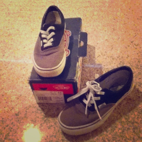 black gray vans