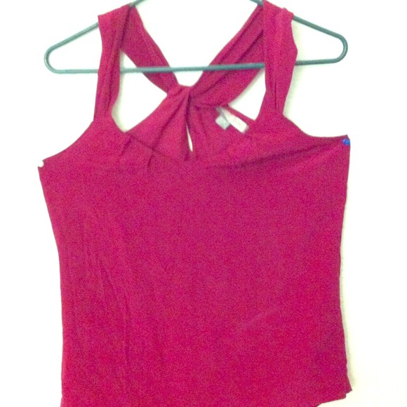 Bergundy Blouse