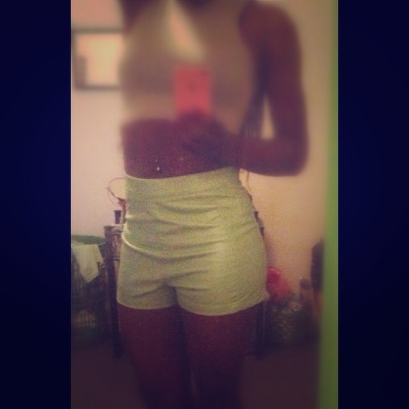 High waisted shorts