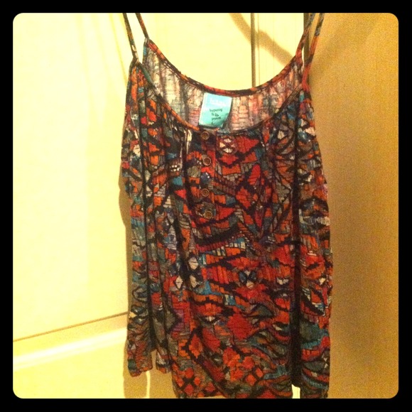 NORDSTROM Printed, flowy, tank top! Never worn!