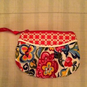 Vera Bradley zip coin purse