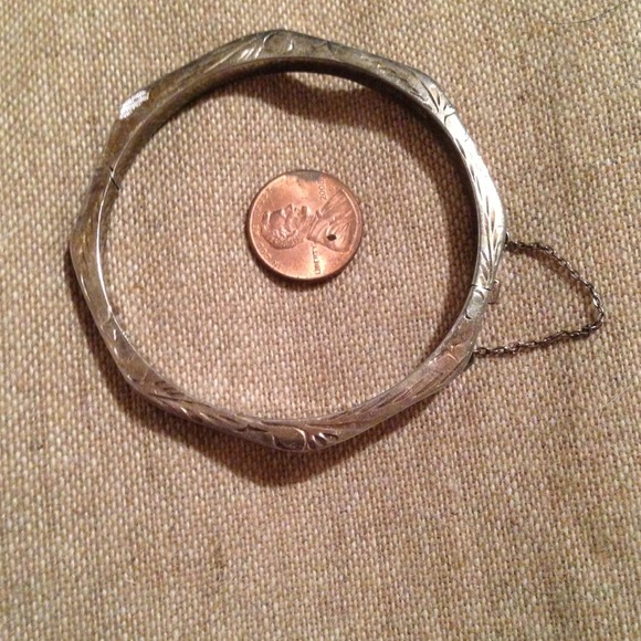 Sterling silver braclet antique