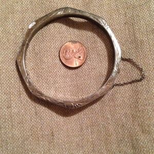 Sterling silver braclet antique