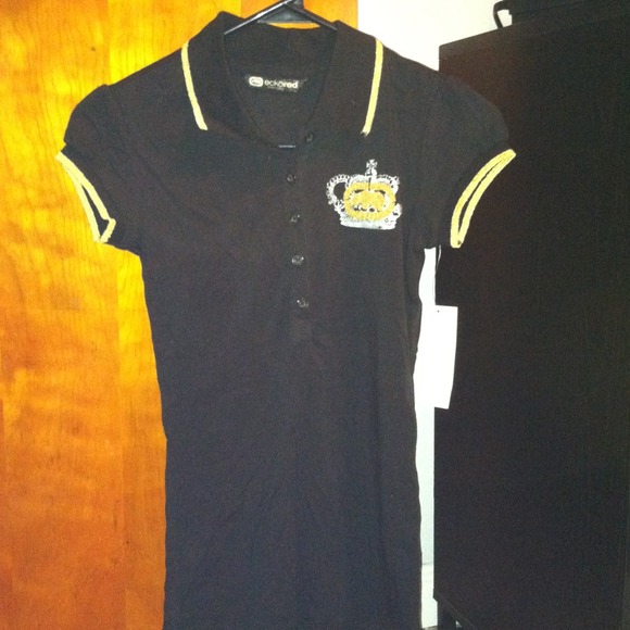 🌟REDUCED🌟Ecko Red black w. gold polo shirt