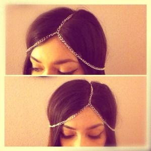 ❌SOLD❌✨Gold Chain Headband✨