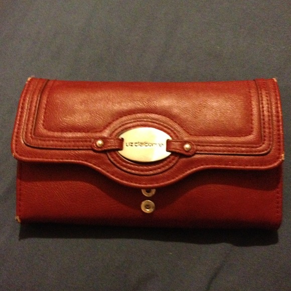 Dark red wallet