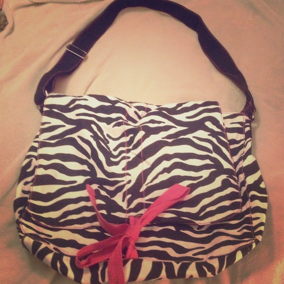 Zebra laptop bag, overnight bag, etc!