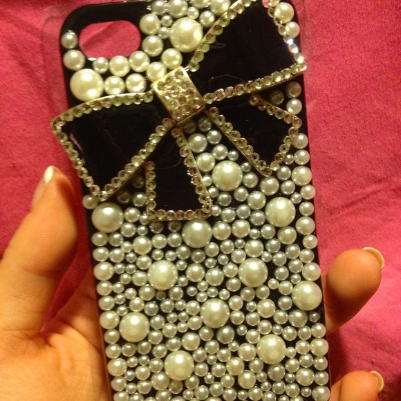 Embellished Bow iPhone 4/4s Case