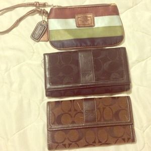 Coach wallet Bundle