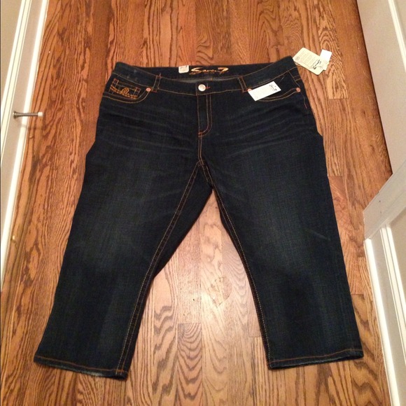 💜Sold💜Seven Luxe Denim Crops