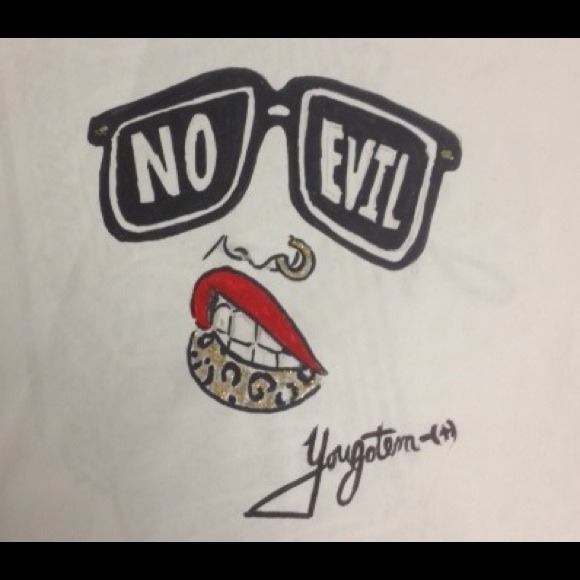 Original Yougotem-(+) "See no evil" T-Shirts - Picture 2 of 2
