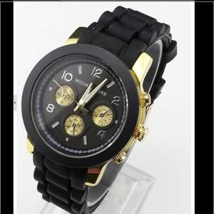 Fashion MK Women's, Men's  MK Silicone Watch.