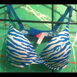 Victoria's Secret Pink Push-Up Bra, worn twice.