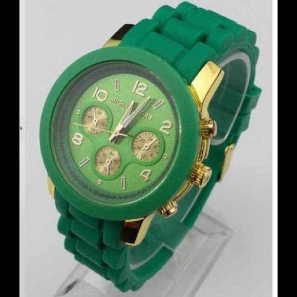 Fashion MK Women's, Men's  MK Silicone Watch.