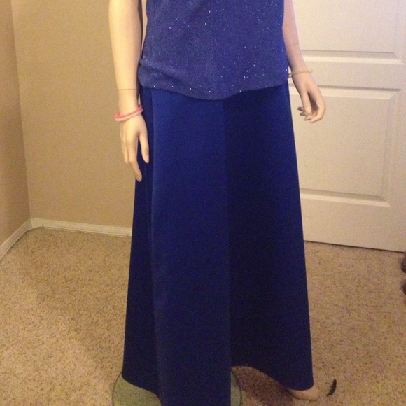 SPARKLE BLUE DRESS - Picture 4 of 4