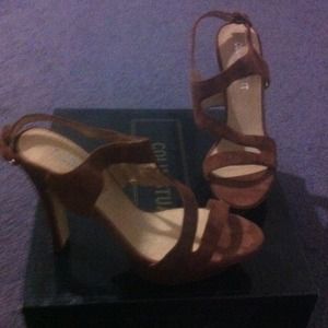 New platform sexy leather high hills