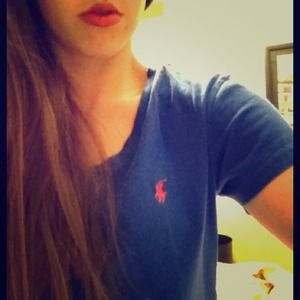 Ralph Lauren v-neck, size M