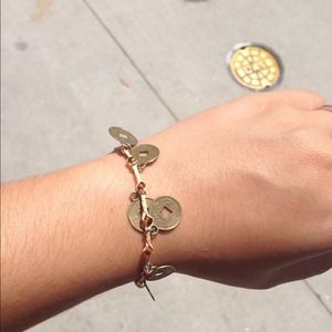 Lucky coin bracelet