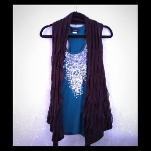 Daytrip black cover vest