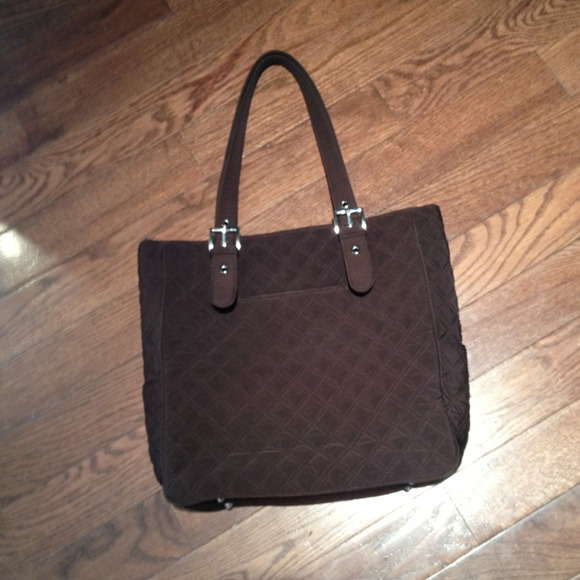 Dark Brown Vera Bradley tote