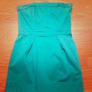 French Connection, strapless dress with pockets!