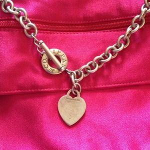 Authentic Tiffany & Co Toggle Heart Necklace