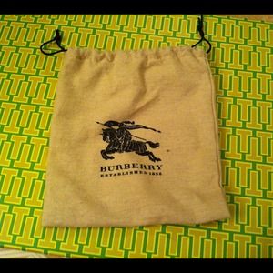 Authentic Burberry Dustbag