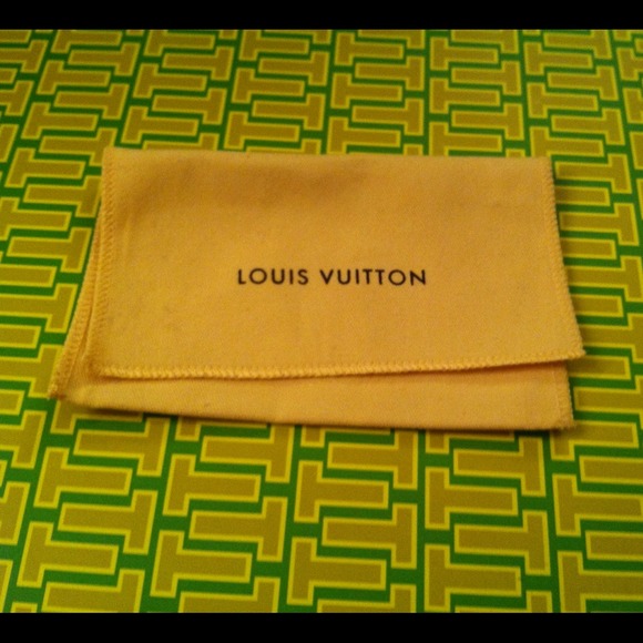 Authentic Louis Vuitton wallet dust bag