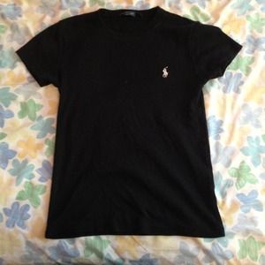 Ralph Lauren black logo T