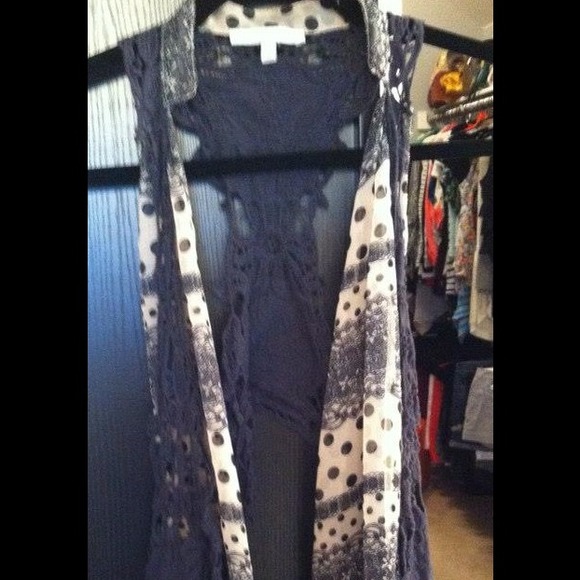 REDUCED! Mystree lace vest