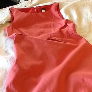 BUNDLED! J Crew Coral Silk Dress Size 6