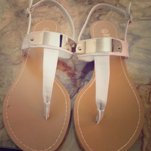 Nude sandals