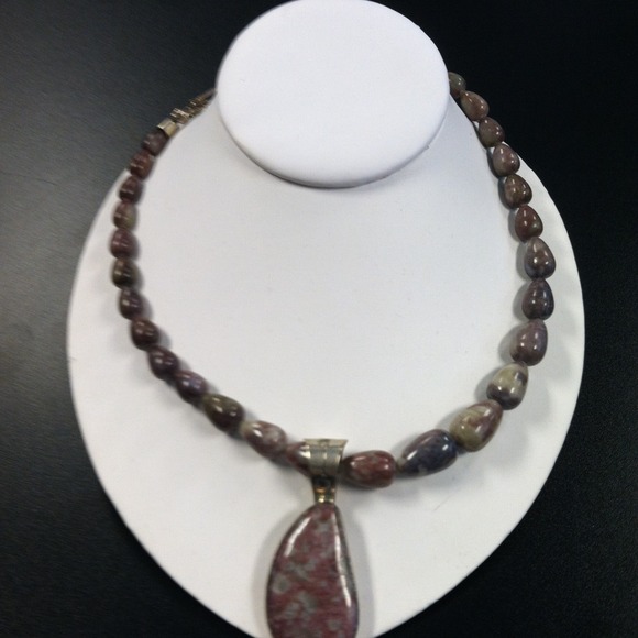 Real Jemstone necklace by Jay King