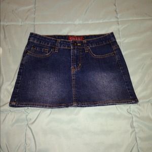 ⛔⛔Traded tatumleigh⛔⛔ Jean skirt 🎀
