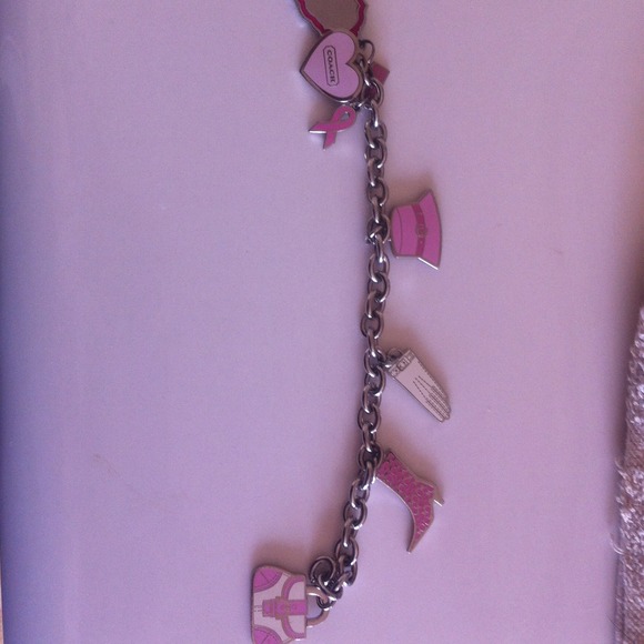 Coach silver bracelet