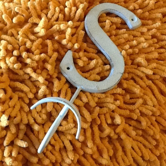 Anthropologie Brand New "S" Wall Hook