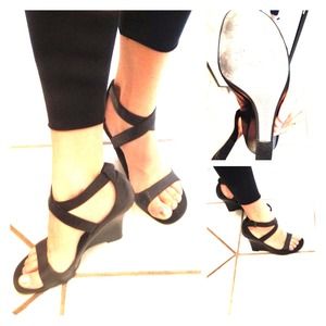 Calvin Klein wedge heels - super Sexy! 81/2