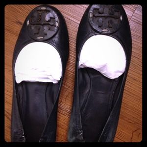Tory Burch black flats - size 7.5