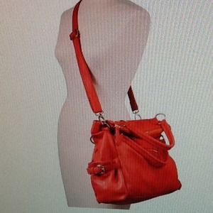 Moda Luxe Satchel - Coral