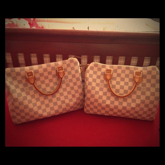 SOLD!!Authentic Louis Vuitton azur speedy 30