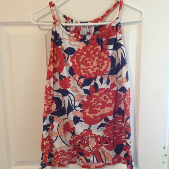 Floral tank top