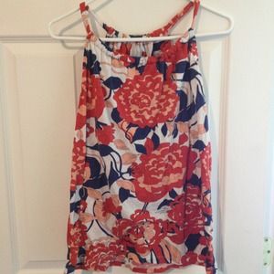 Floral tank top