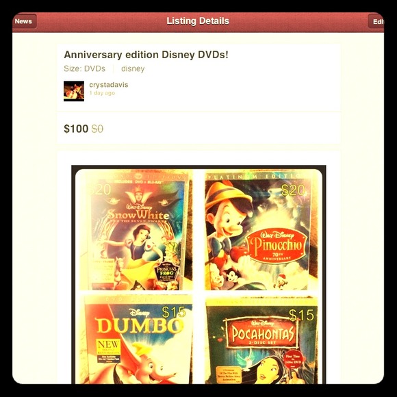 Snow White DVD