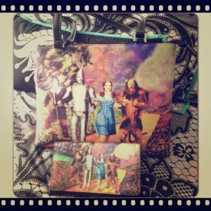Wizard of Oz👠✨purse matching wallet & checkbook