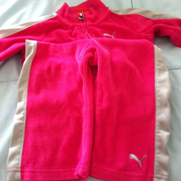 12 month puma jogging suit